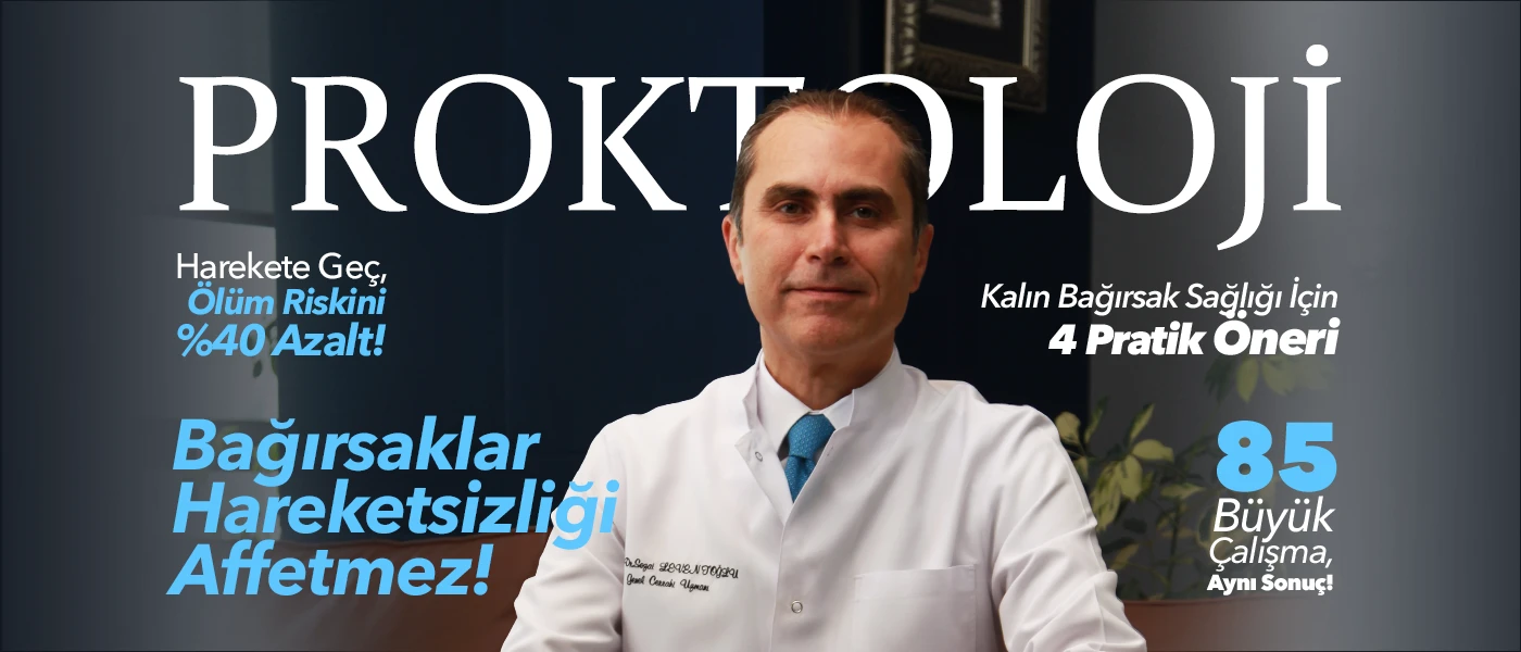 Bağırsaklarınız Sizi Duyuyor: Hareketsizlik Sadece Kalbe Değil, Kalın Bağırsağa da Zarar!